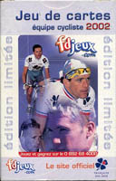 JEU DE CARTES FDJ 2002