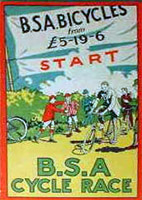 BSA CYCLE RACE